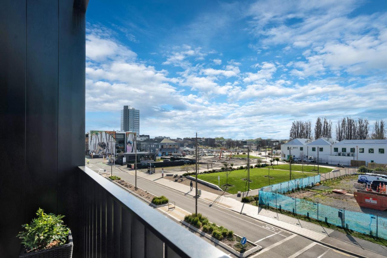 Top Floor Luxury City Central W Sunny Balcony Christchurch Dış mekan fotoğraf